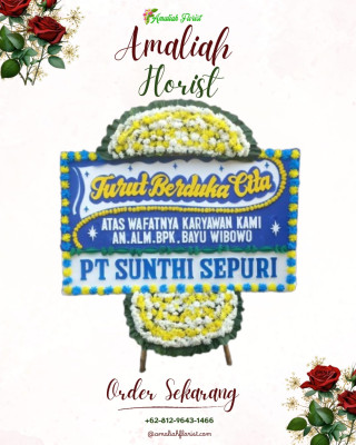 Papan Bunga Duka di Ulugawo
