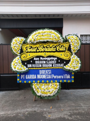 Papan Bunga Duka di Ulugawo