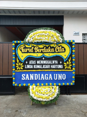 Papan Bunga Duka di Ulugawo